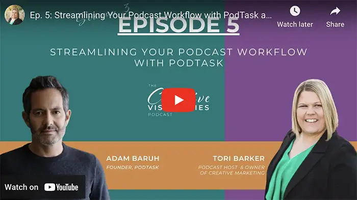 YouTube PodTask Workflow System